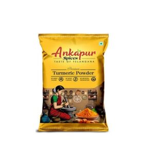 indian turmeric original ankapur spices powder