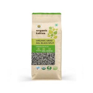 Organic Tattva Urad Dal Black Split, 500g