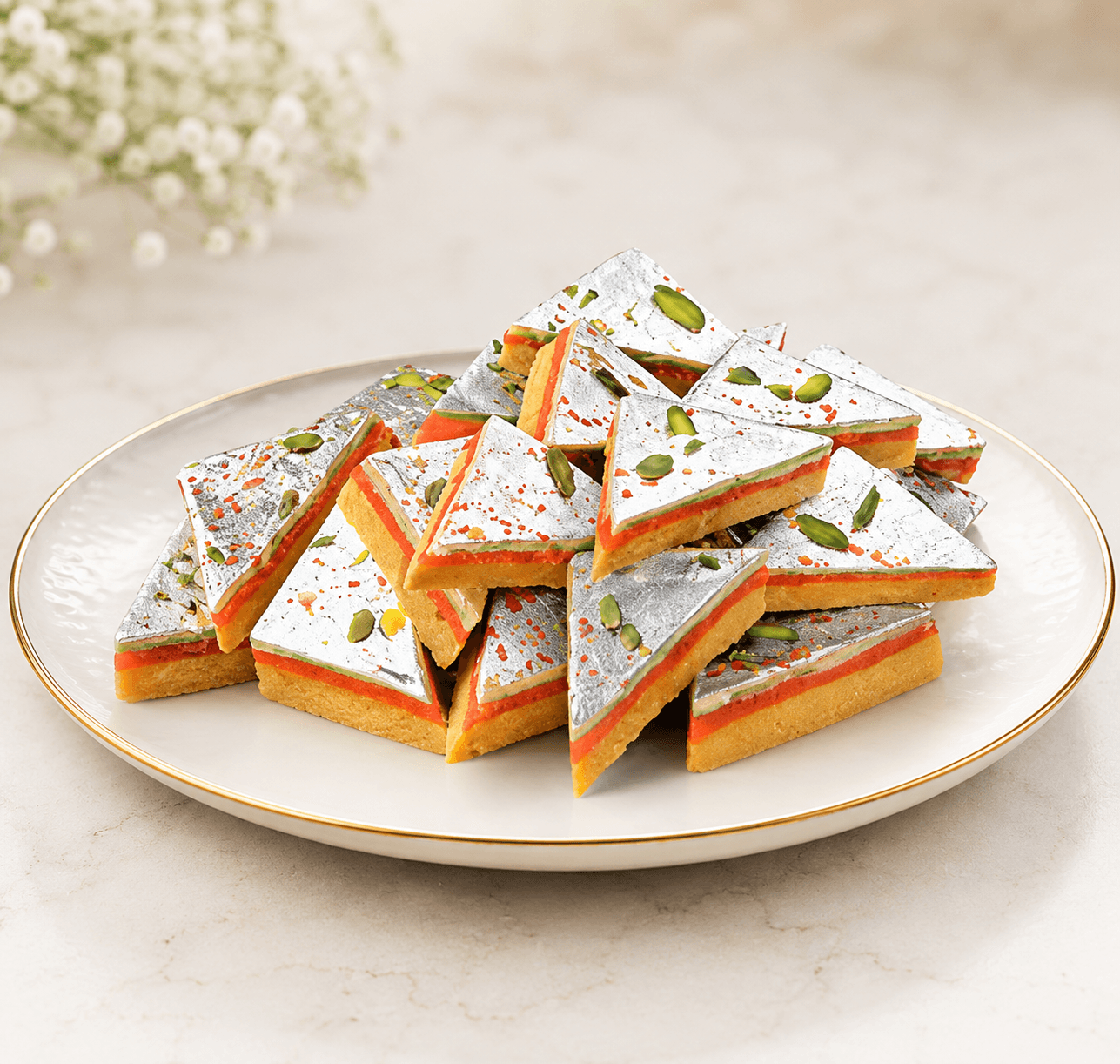 kaju sangam barfi